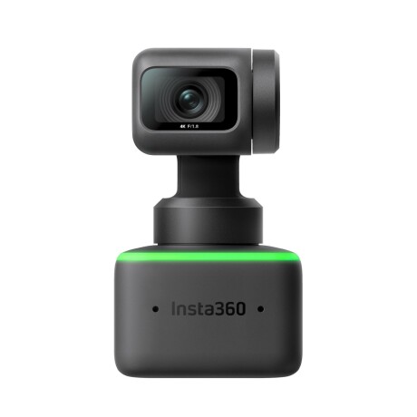 Cámara web insta360 webcam link 4k con inteligencia artificial Black