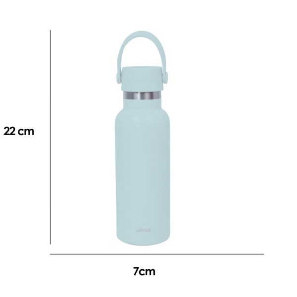 Botella térmica 500ml celeste