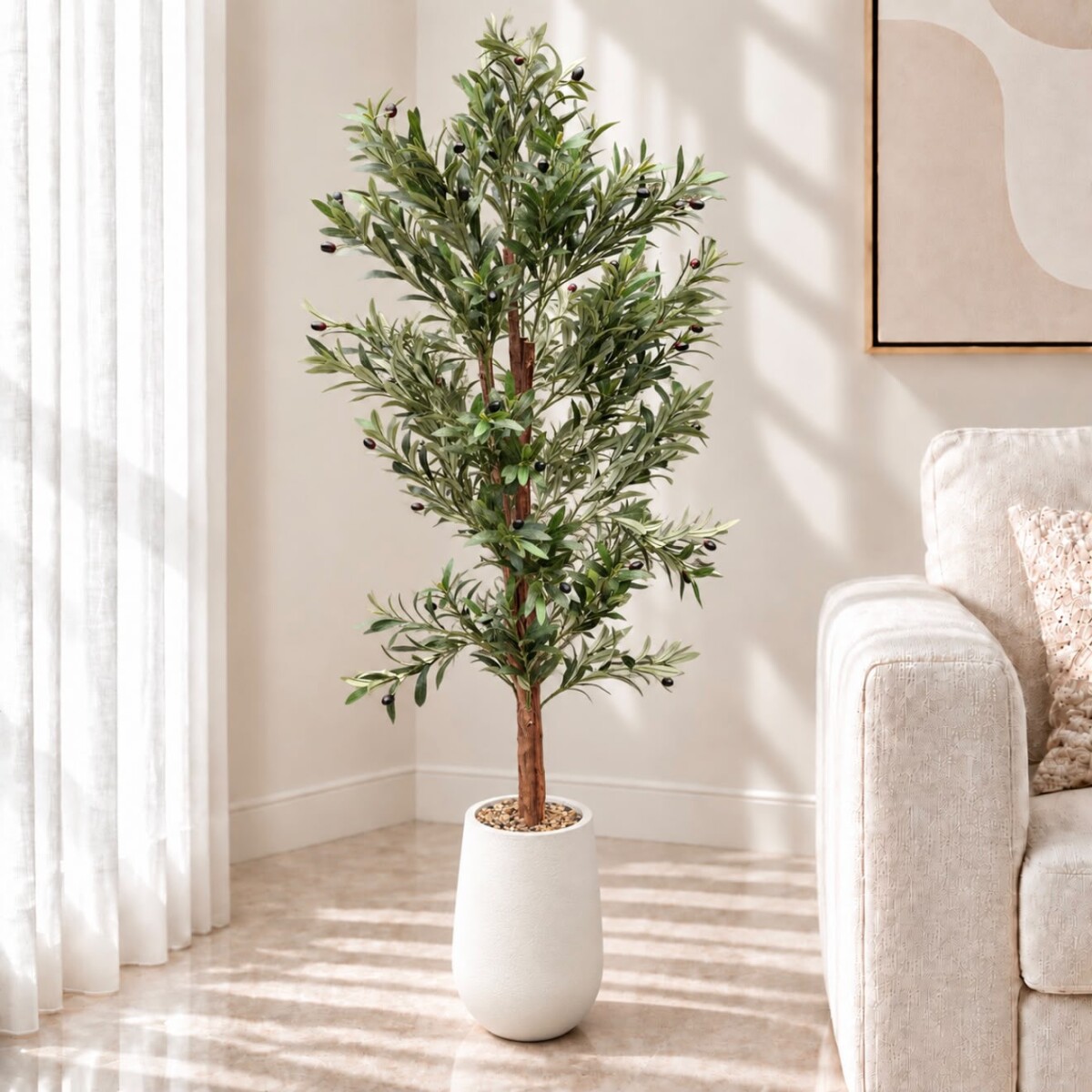 Planta Artificial con Maceta - Altura 1.90 m 