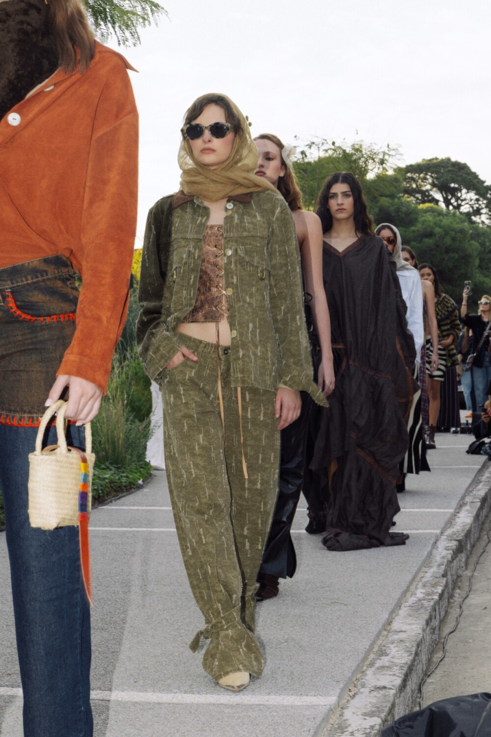 Ribbon Safari Jean Verde