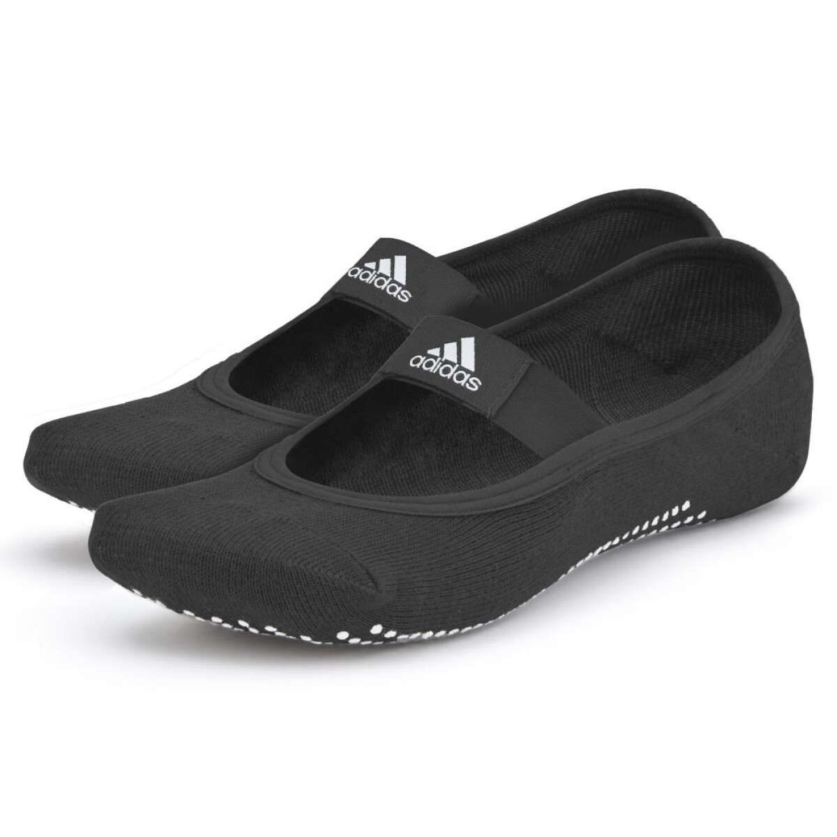 Medias para yoga Adidas - NEGRO-BLANCO 