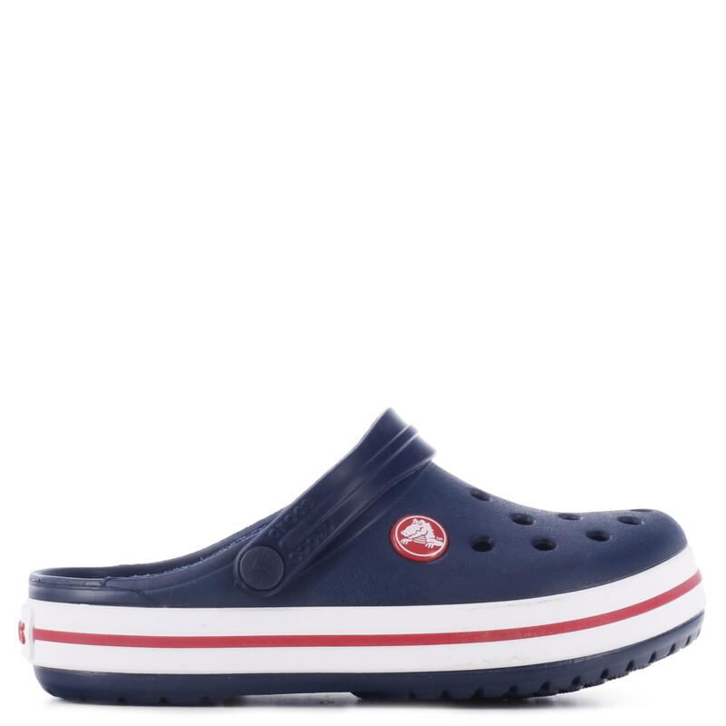 Zuecos Infantiles Crocs Crocband Clog Azul Marino - Rojo