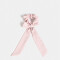 Skunzies Con moño Scrunchie - Rosa Claro