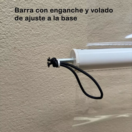 Cerramiento de enrollar de PVC transparente de 300 cm de ancho y hasta 2,60 cm de altura Cerramiento de enrollar de PVC transparente de 300 cm de ancho y hasta 2,60 cm de altura