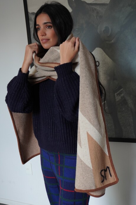 Navajo Scarf Beige
