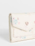 Billetera Billetera Estampada Con Solapa - Estampado Flores