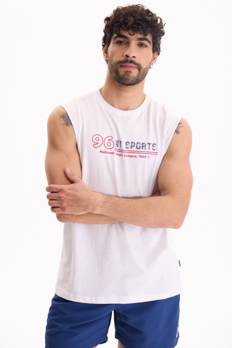 Remera Athletic Blanco