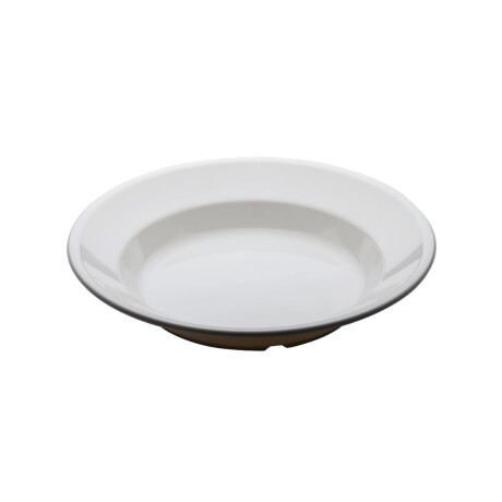 Plato Hondo de Policarbonato Blanco 22.9 cm Plato Hondo de Policarbonato Blanco 22.9 cm