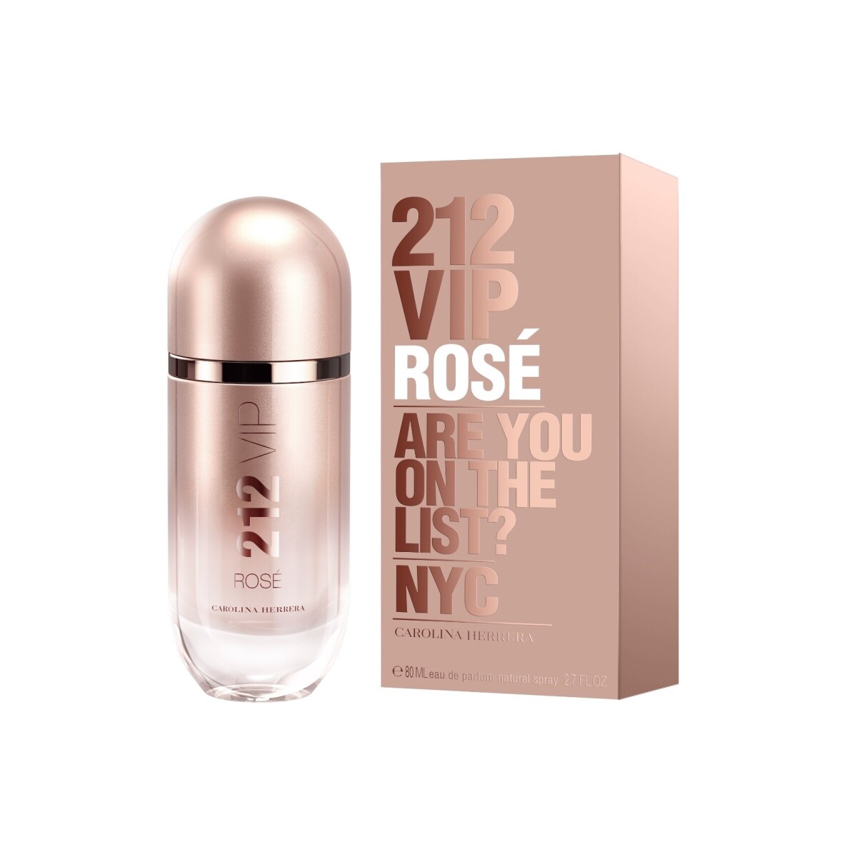 Perfume Carolina Herrera 212 VIP Rosé EDT 80ml Para Mujer Aroma Floral 