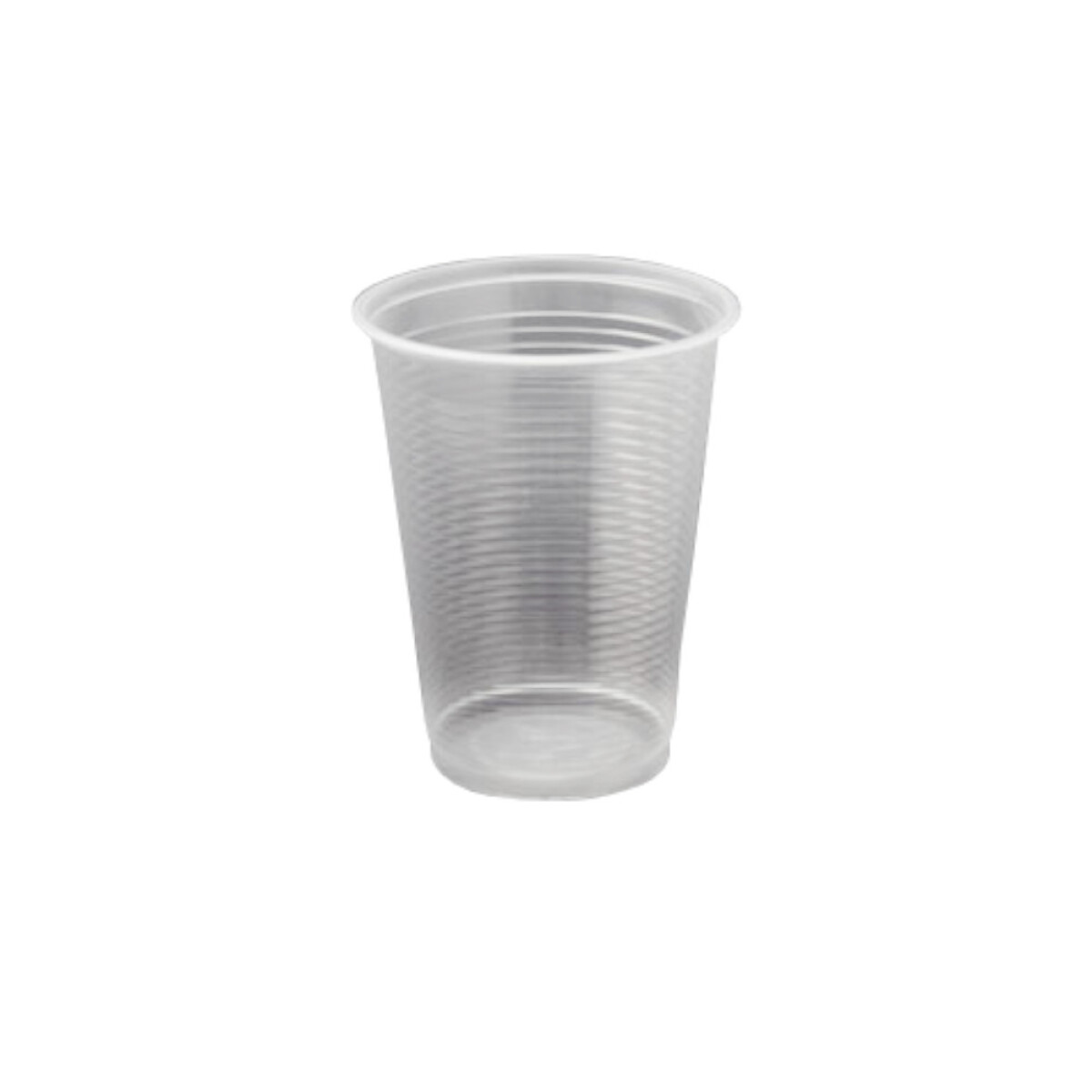 VASO PP 200 ML. NATURAL PAQUETE DE 100 VASOS. CAJA X 2500 UNIDADES 