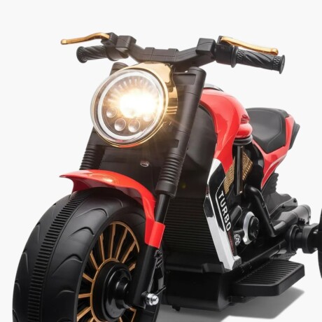 Moto TRUENO a Bateria 12V con Luces y Sonido Bebesit - Rojo Moto TRUENO a Bateria 12V con Luces y Sonido Bebesit - Rojo