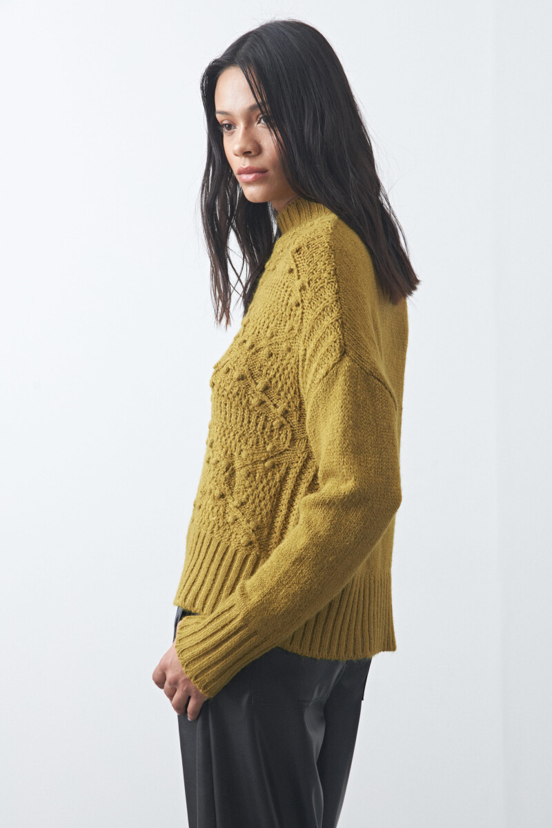 POLERA LINARES Pistacho