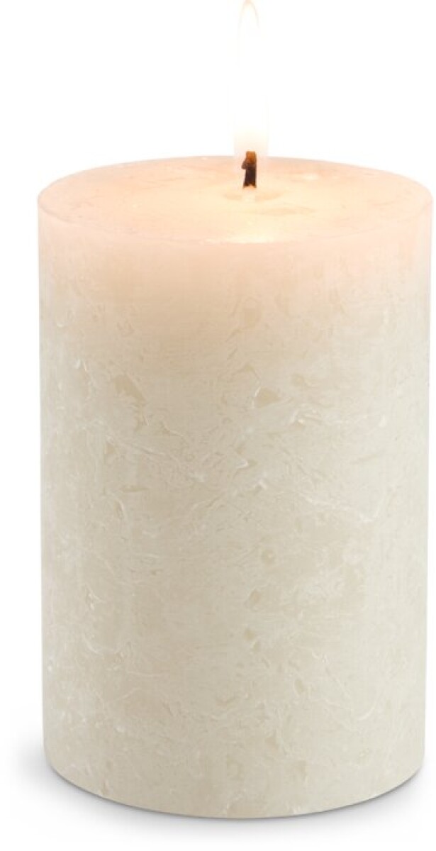 Vela pilar RENE Ø7xH10cm natural 