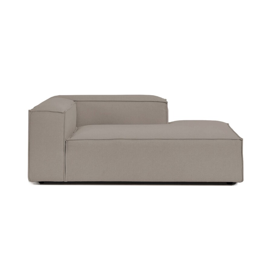 Sillón Nicole Chaise Lounge Izquierdo Gris