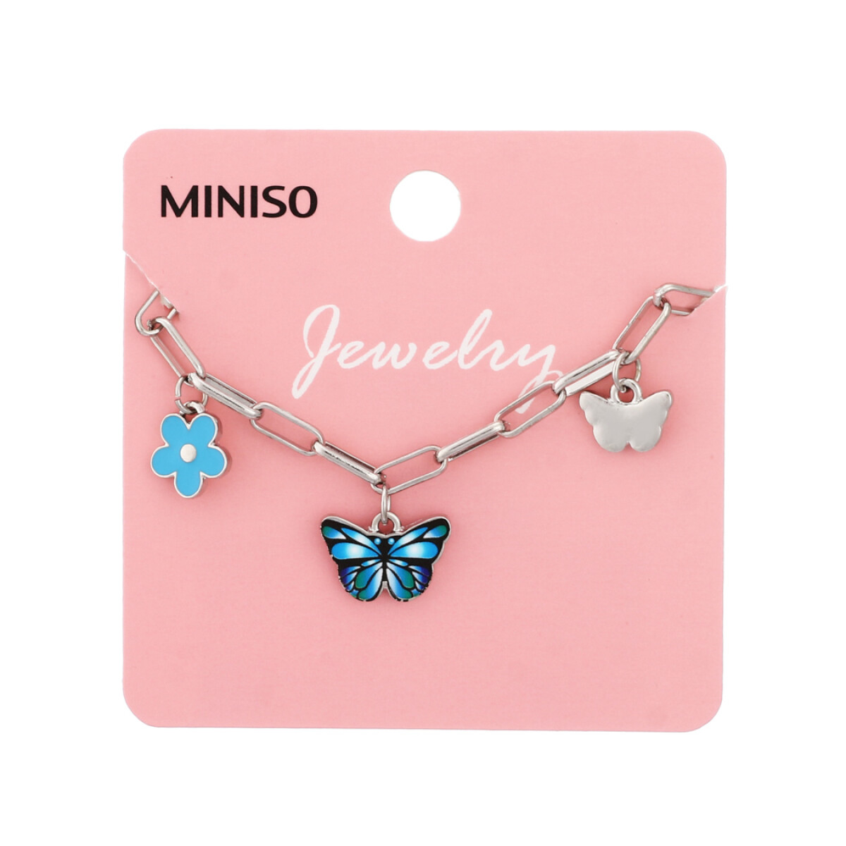 Pulsera mariposa - azul 