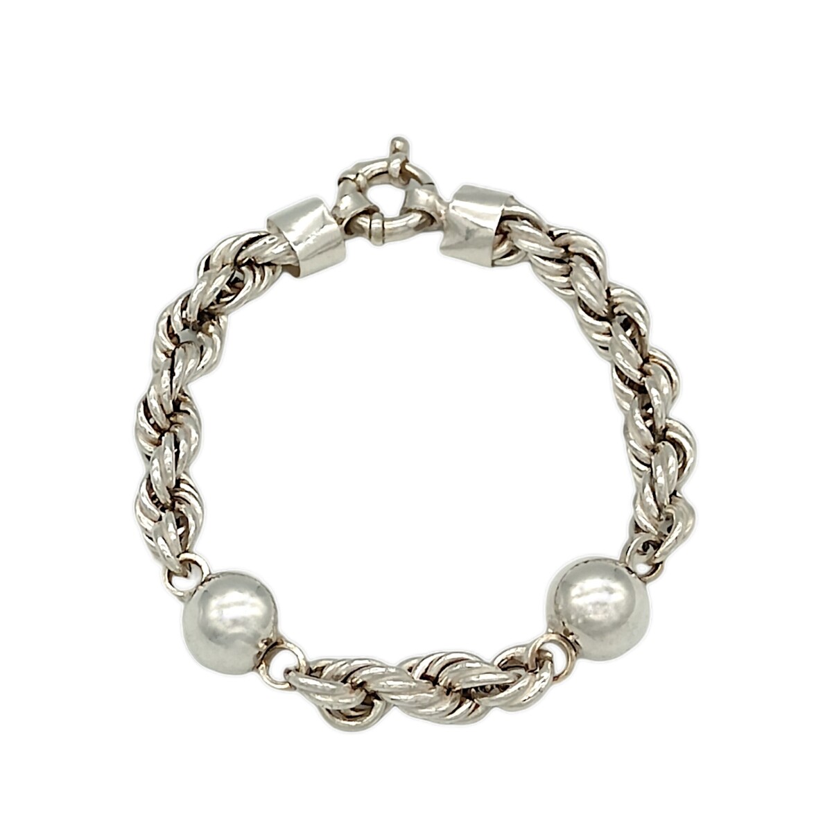 Pulsera Cordón salomónico-Plata 925-Sin piedra-PU3088 - sinpiedra 