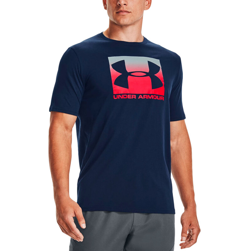 Under Armour Boxed Sportstyle Ss Navy Marino
