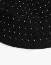Boinas Boina Con Tachas - Negro
