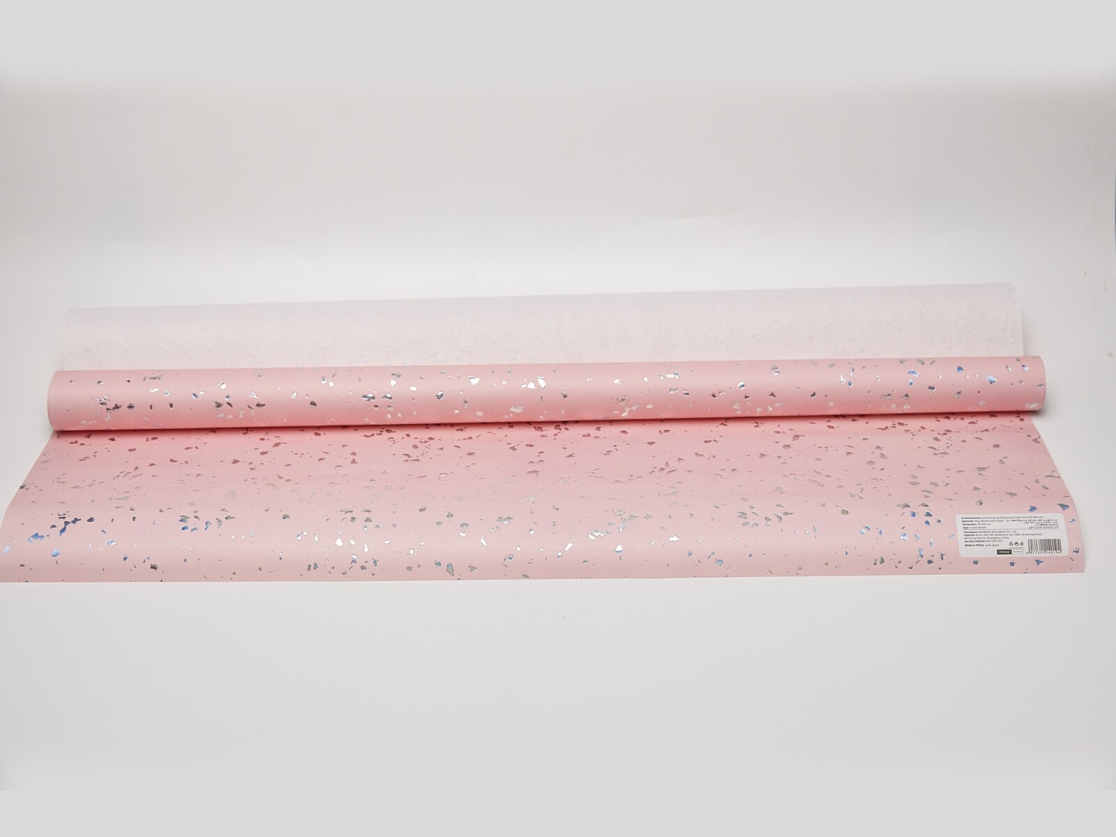 PAPEL DE REGALO ESTAMPADO EN LÁMINA (ROSA/70*140 CM) 