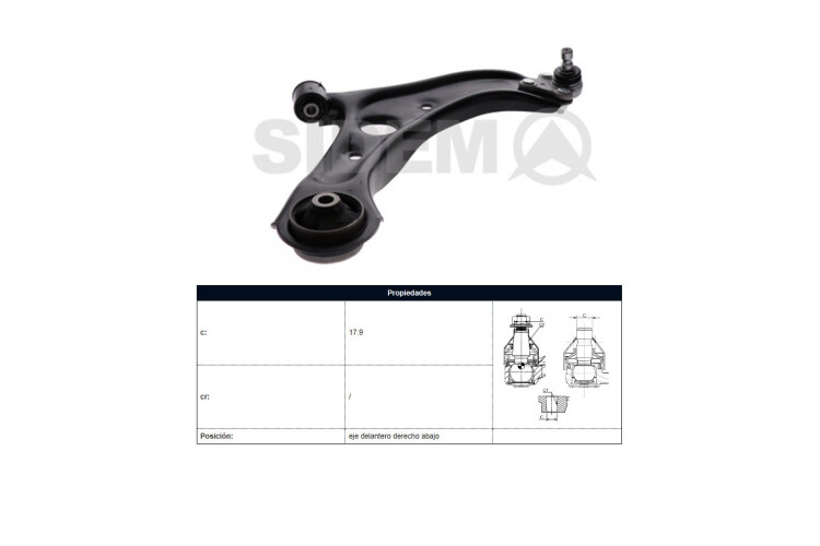 Parilla De Suspension Delantera Kia Sportage 15-25 Der Parilla De Suspension Delantera Kia Sportage 15-25 Der