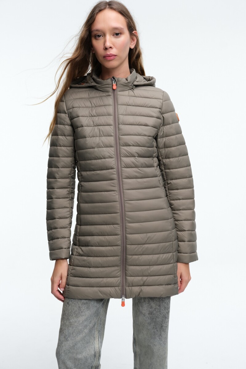 CAMPERA LARGA BRYANNA Beige