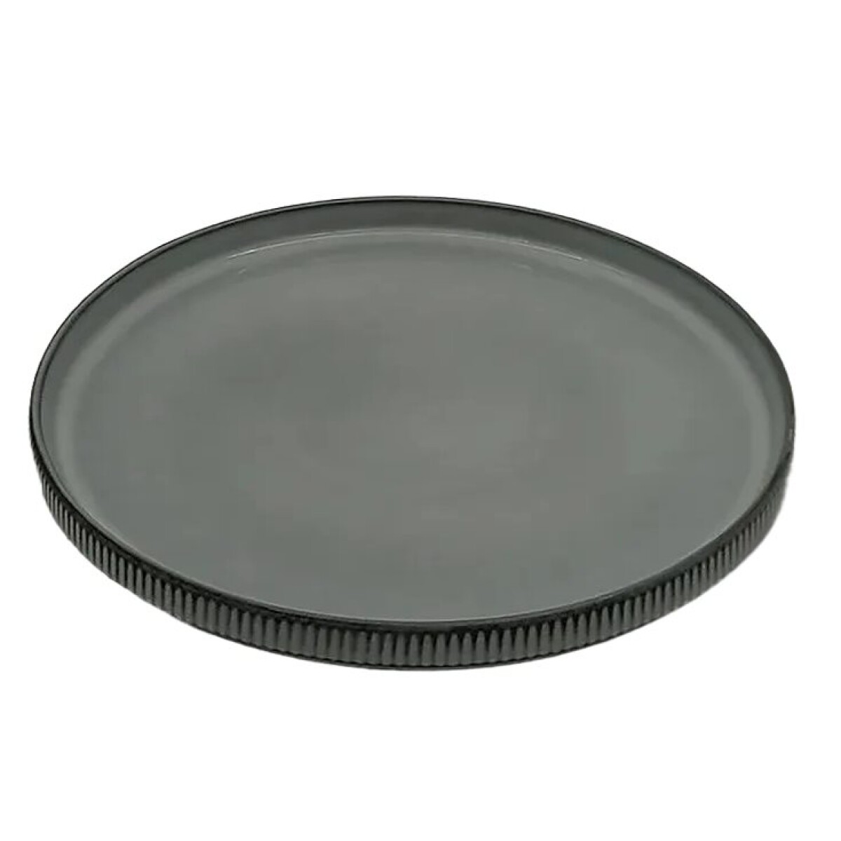 PLATO DE MESA D25CM RAYITAS AQUA 