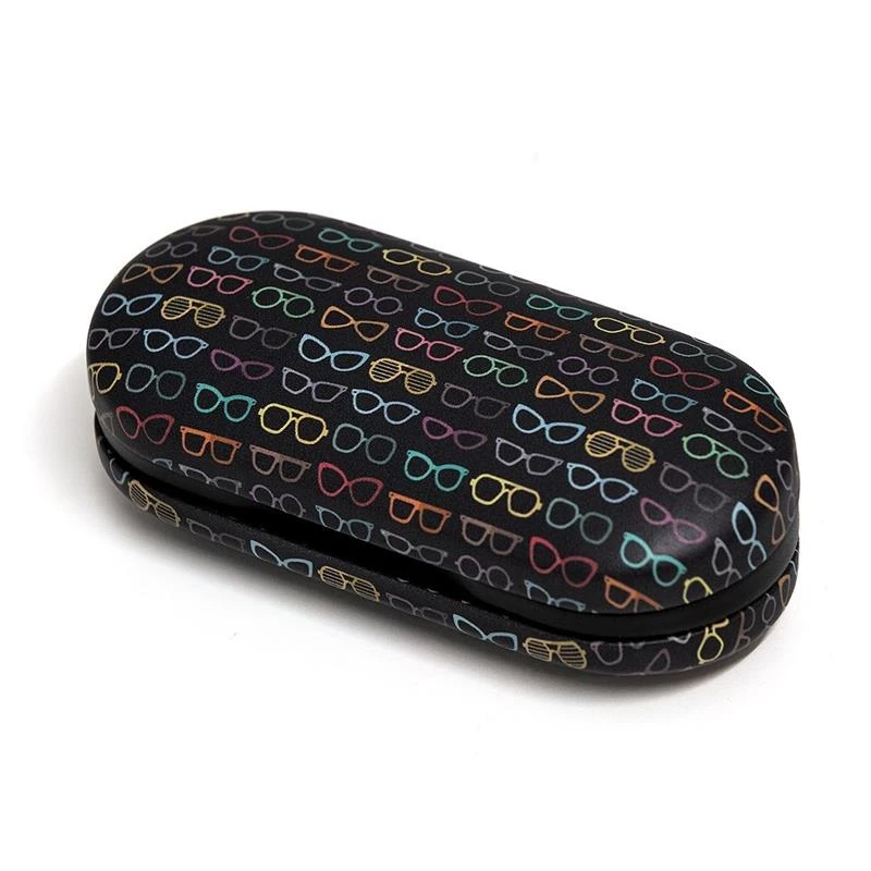 Estuche Twin Cuero Negro C/lentes De Colores Armazones Y L.c. Ref 26683 Accesorios