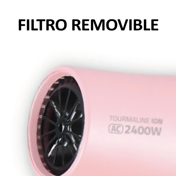Secador De Pelo Xion Xi-se6000pro ROSA