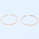 Aros oro 18k bombé. Aros oro 18k bombé.