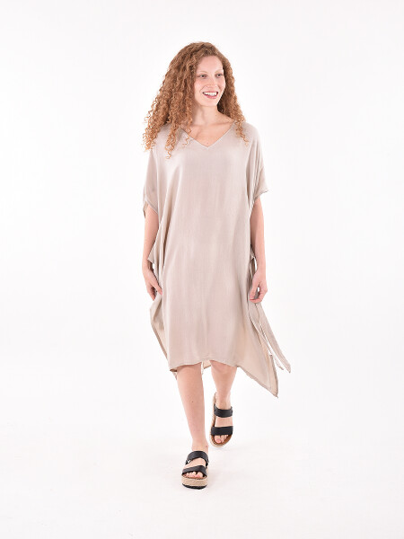 VESTIDO BOTAFOGO GRIS CLARO (V)