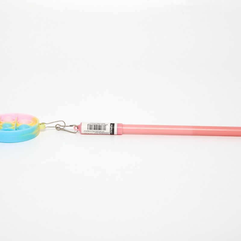 LAPICERA DE GEL CON COLGANTE DE SILICONA PARA ALIVIO DEL ESTRÉS LAPICERA DE GEL CON COLGANTE DE SILICONA PARA ALIVIO DEL ESTRÉS