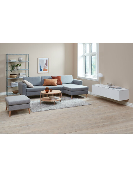 Sofá SVALBARD chaise longue gris claro Sofá SVALBARD chaise longue gris claro
