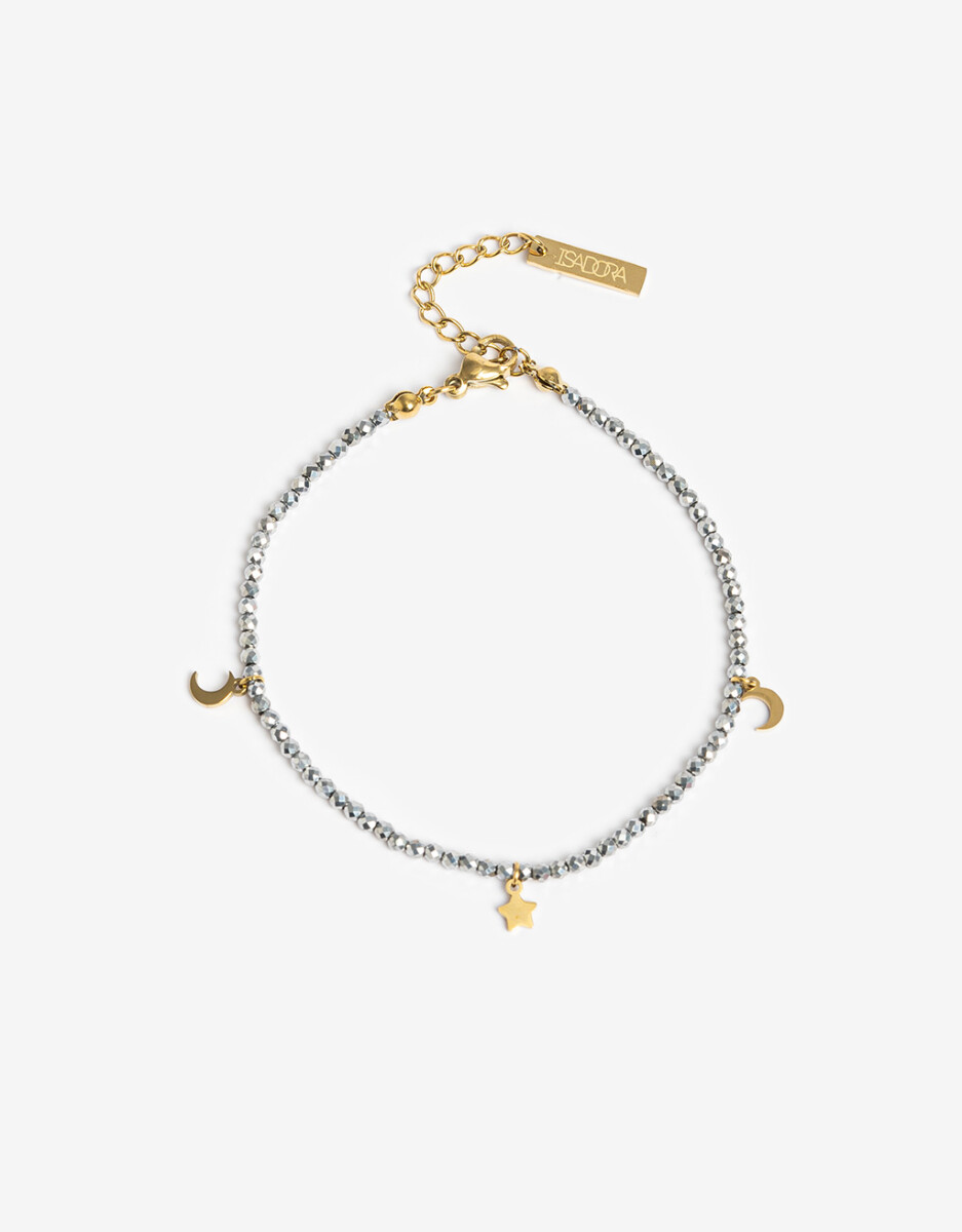 Pulsera De Acero Con Canutillos 