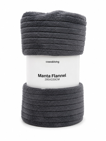 MANTA FLANNEL GRIS