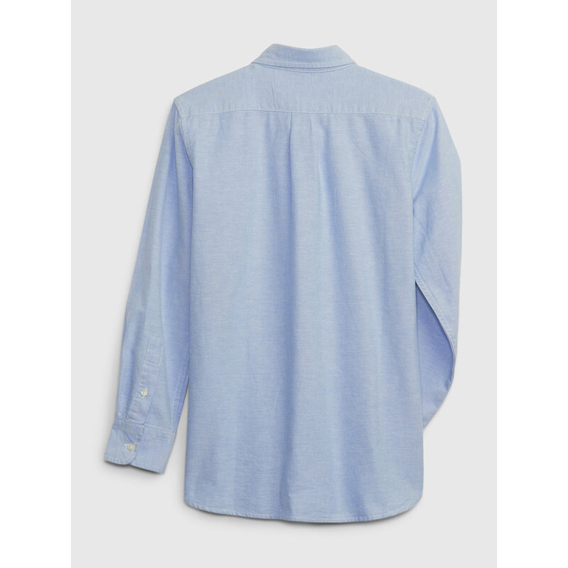 V-LS BAS OXFORD BLUE OXFORD