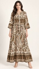 Vestido Mage Marrón