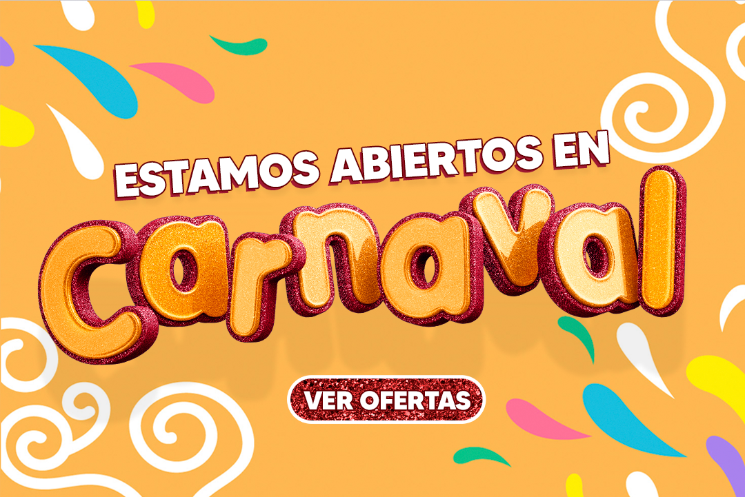 ¡Carnaval especial de ofertas!