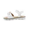 Angus Sandalia Niña Tira Ancha C/ Pulsera Y Detalle Pez Blanco