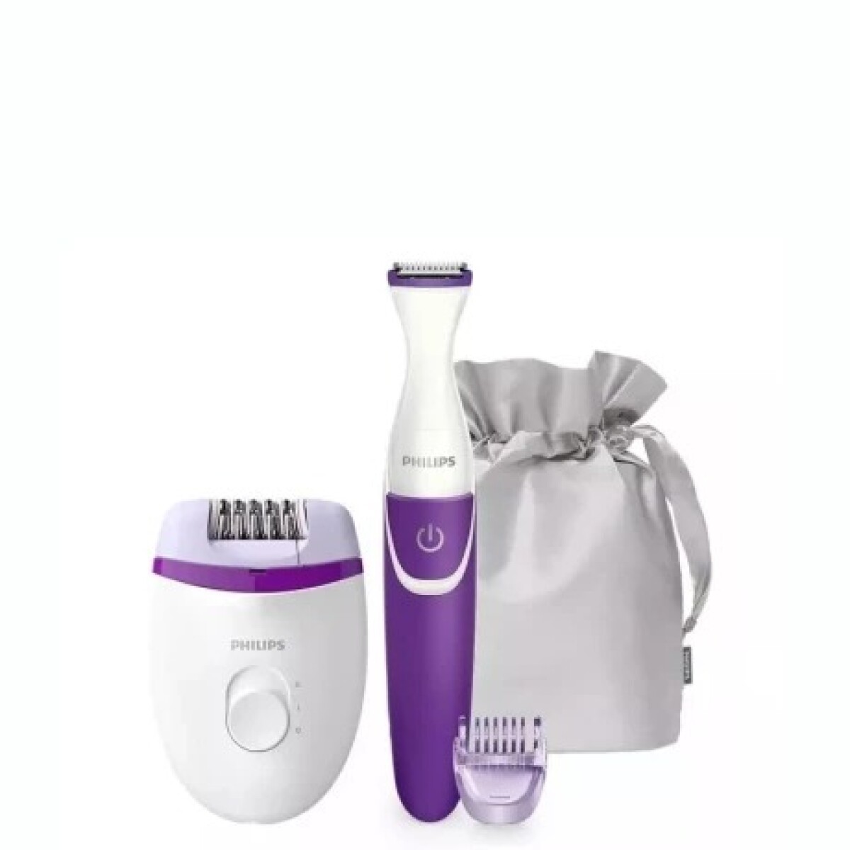 Depiladora Essential + Recortador De Cavado Philips 