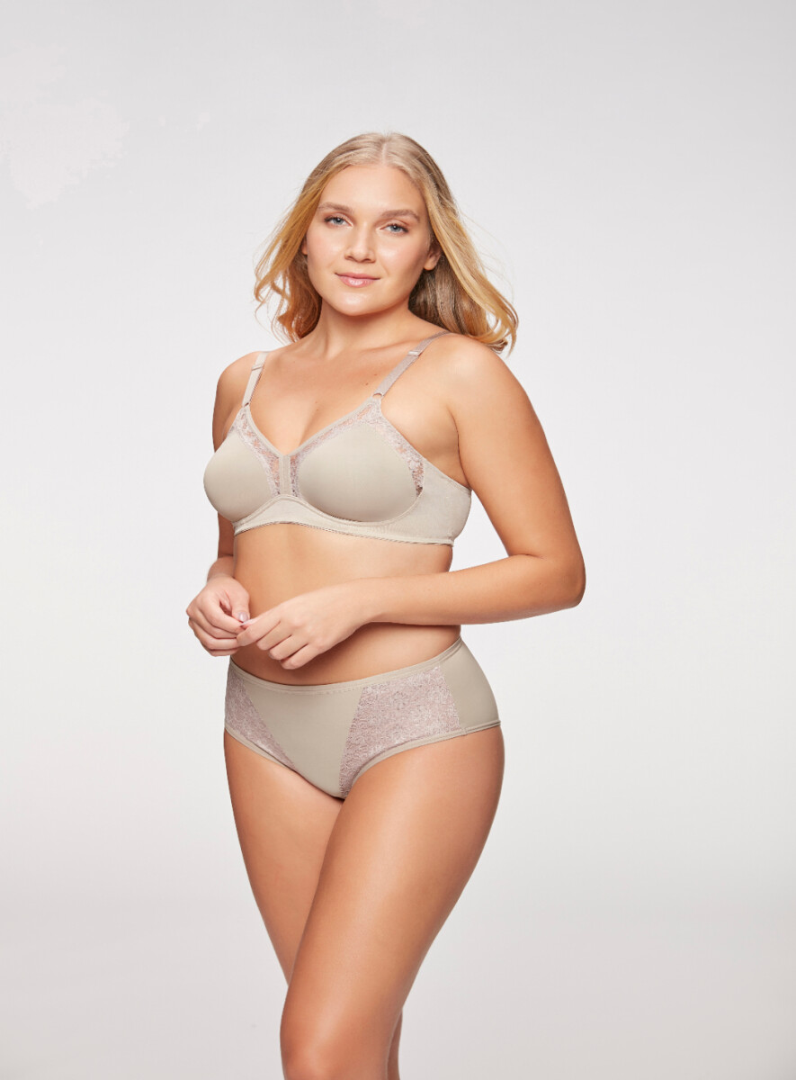 LADYFORM LACE N - TOSTADO 