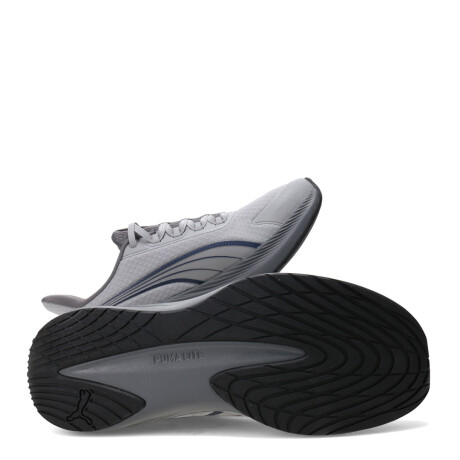 Championes de Hombre Puma Dasher Lite Slip Tech Gris - Azul Marino