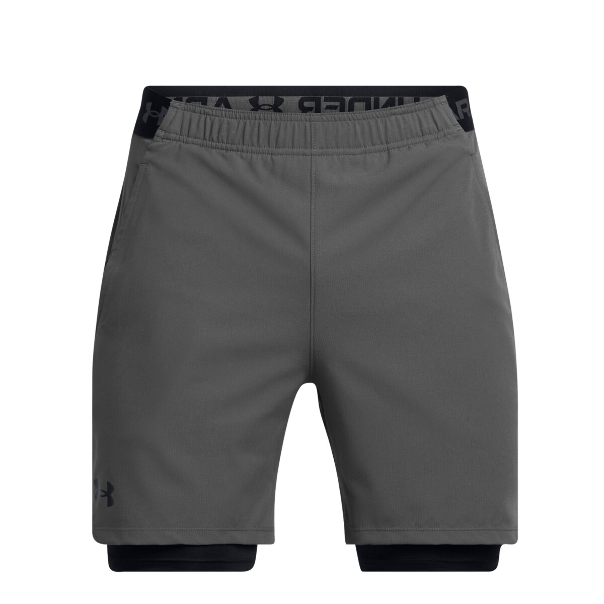 Short de Hombre Under Armour Vanish Woven 2en1 - Gris 