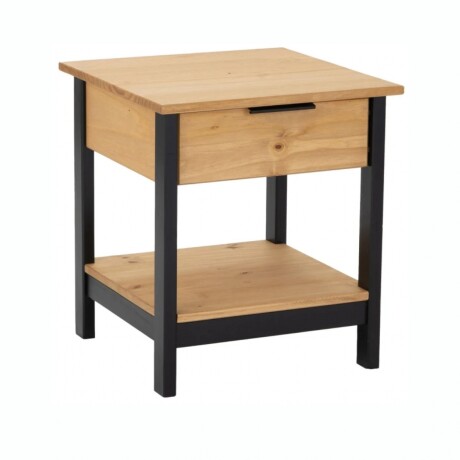 Mesa De Luz RUSTICO Denise 1 Cajón Madera Maciza Mesa De Luz RUSTICO Denise 1 Cajón Madera Maciza