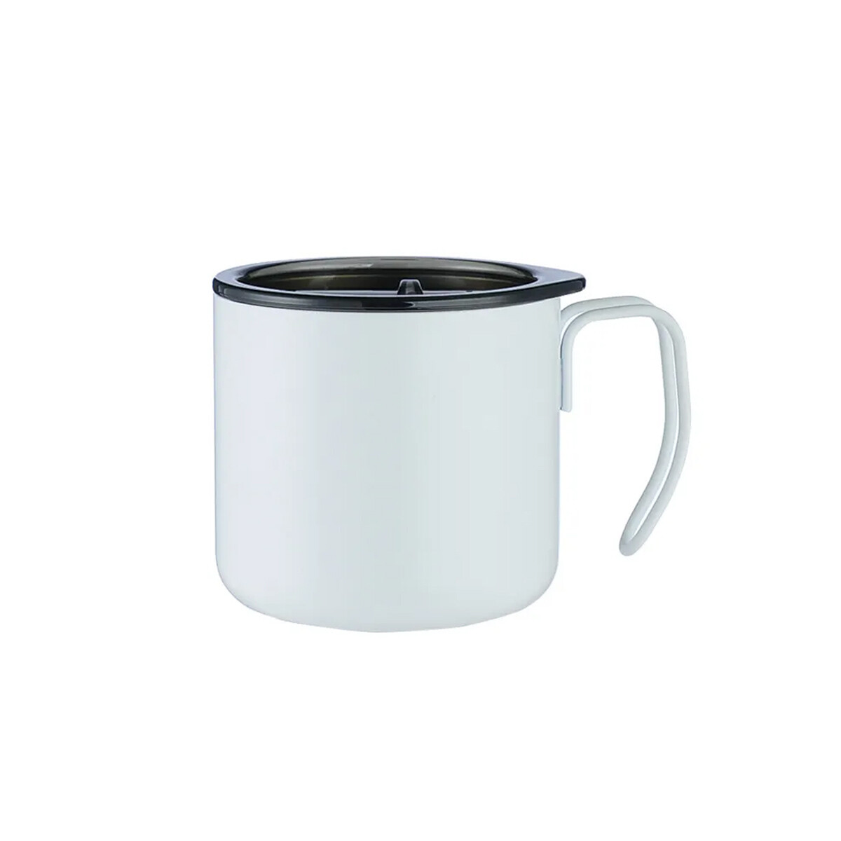 Jarra térmica con agarre y tapa 350 Ml - Blanco 