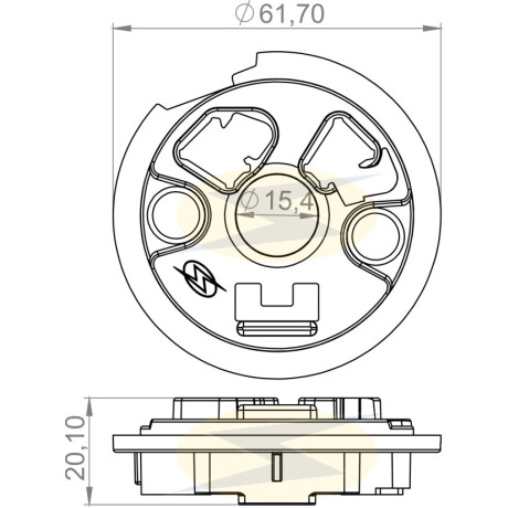 PORTA CARBONES - CITROEN AX PEUGEOT 205 309 5X11X17 VALEO UNIFAP PORTA CARBONES - CITROEN AX PEUGEOT 205 309 5X11X17 VALEO UNIFAP