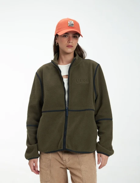 Buzo sherpa Falice Militar