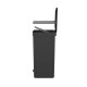 Tarro de residuos doble 30 lts NEGRO