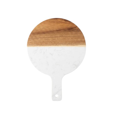 TABLA RED C/MANGO P/PICAR ALIMENTOS 25CM Unica