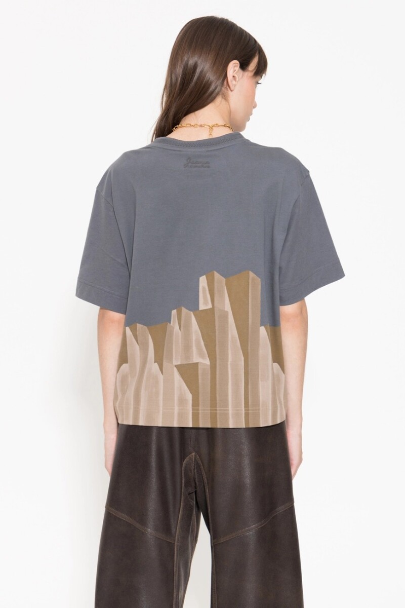 REMERA DUCK Gris