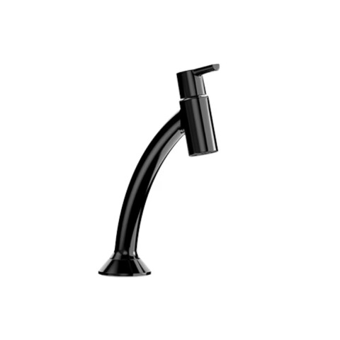 Grifería para lavatorio de agua fría de mesada Confort Black Blukit Grifería Para Lavatorio De Agua Fría De Mesada Confort Black Blukit